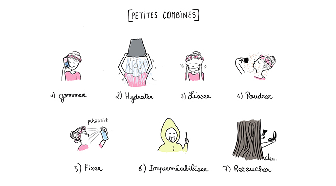 Maquillage de la mariée