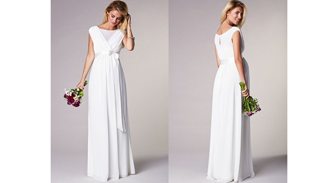 Robe Georgette, Tiffany Rose