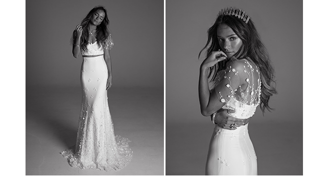 Rime Arodaky, collection Mystical love, top Arwen et jupe Salem