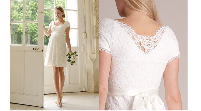 Robe courte en dentelle, Séraphine