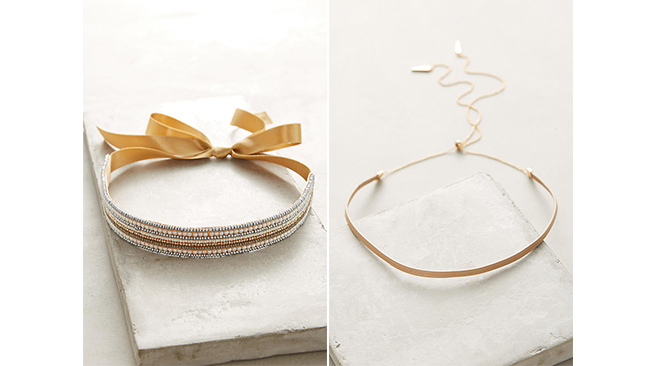 Anthropologie collier-mariee-choker-cuir