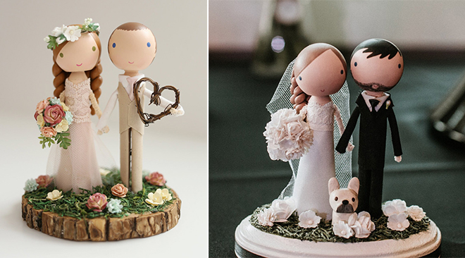 personnages-deco-gateau-mariage-bois