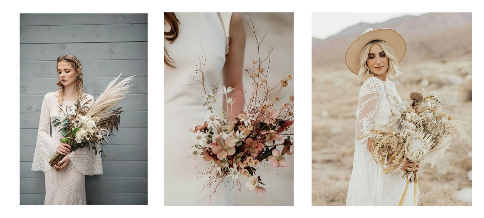 Bannière fleurs séchées 3