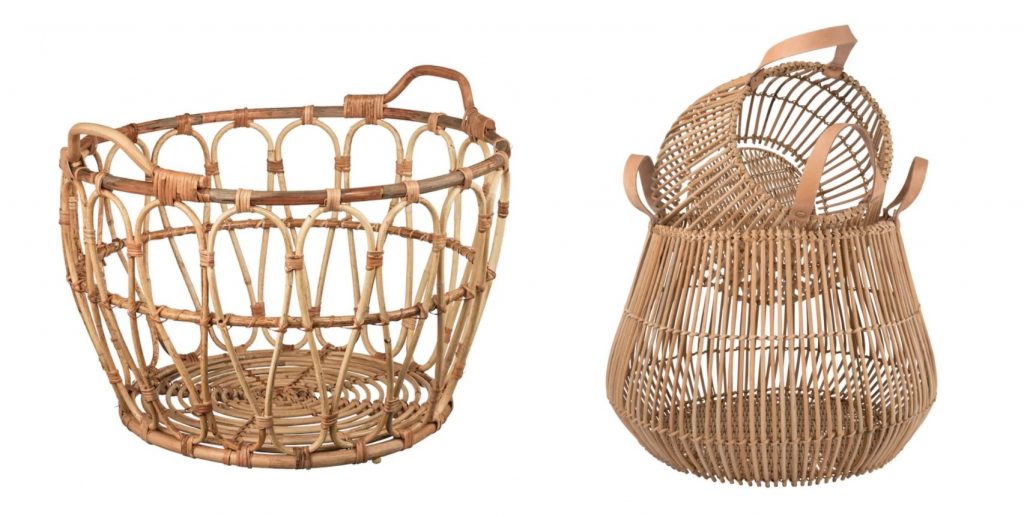 Paniers tréssés