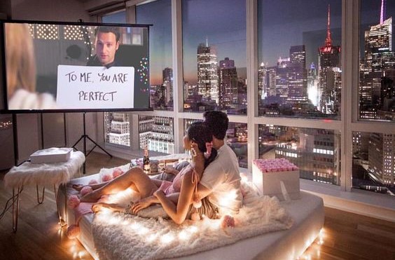 Movie night instagram