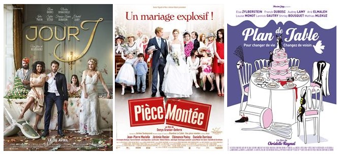 Trio affiches film mariage 4