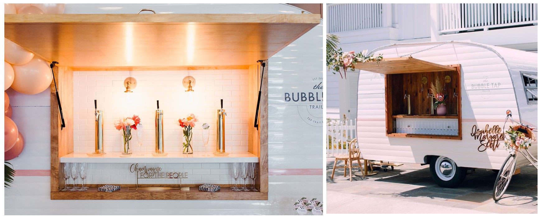 The bubble tap trailer