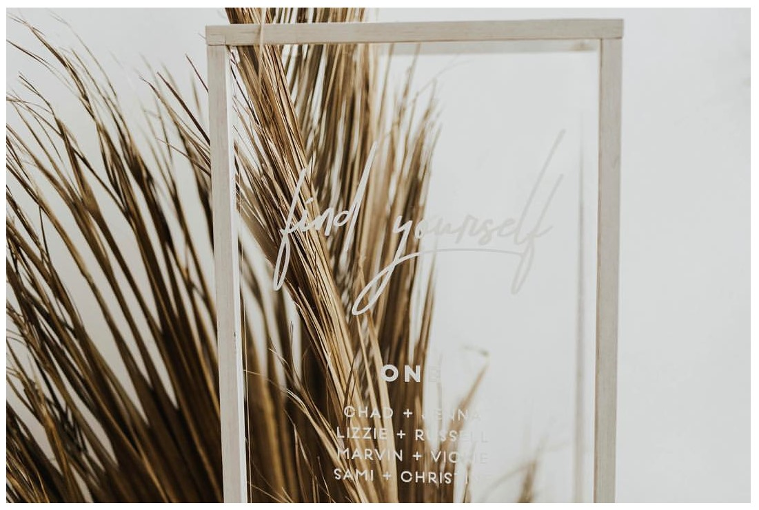 Plexi fond feuillage