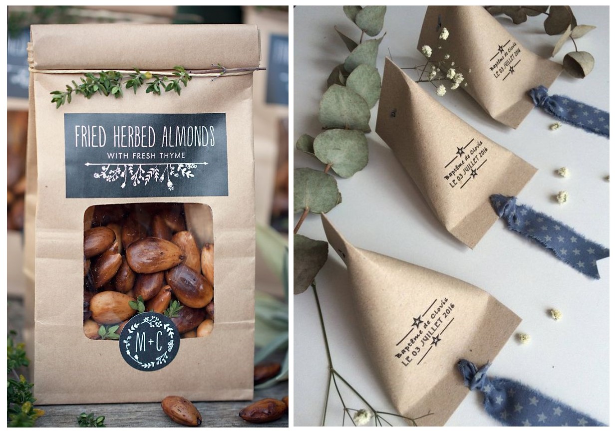 Amandes grillées + berlingots