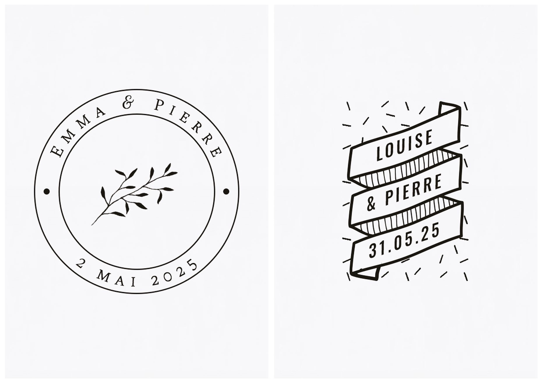 tampon-mariage-feuilles-dorees-graphique