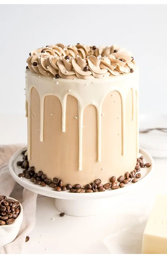 Gateau café chocolat blanc