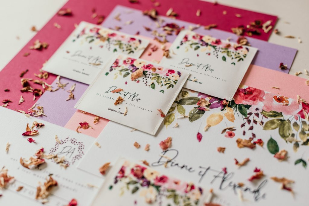 sachet de garines personnalisé